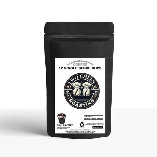 12 Pack Single Serve Coffee Capsules