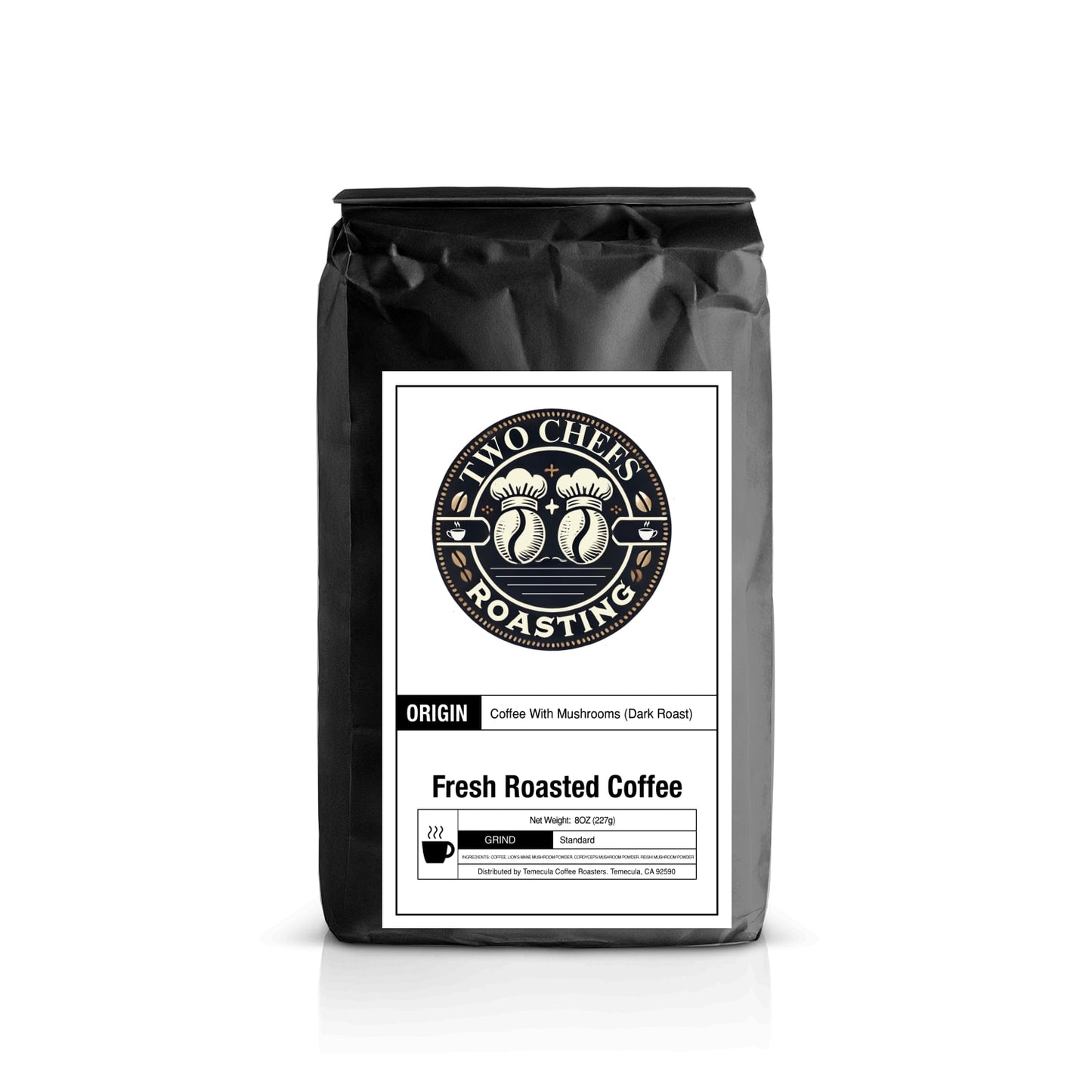 Coffee with Mushrooms Dark Roast